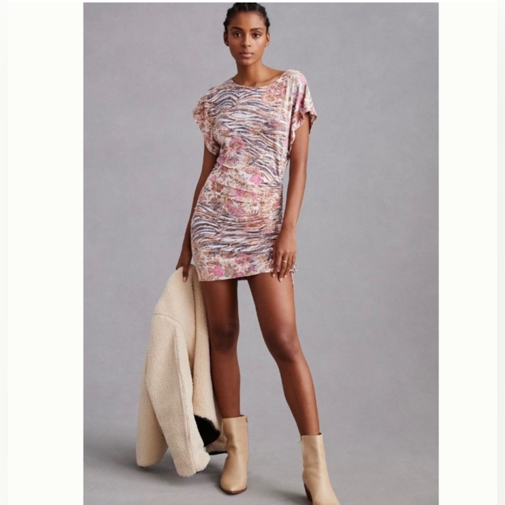 Daily Practice Mixed Print Dress